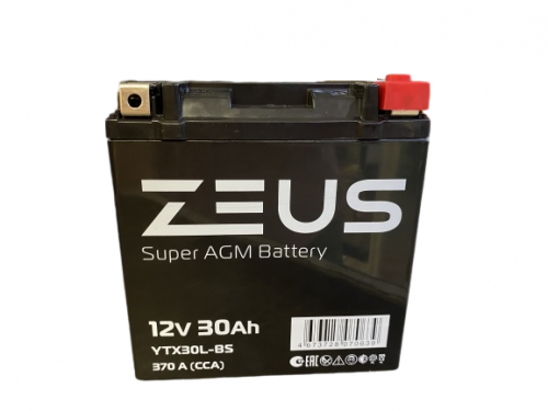 Аккумуляторная батарея ZEUS AGM 30 Ач Аккумуляторная батарея ZEUS AGM 30 Ач