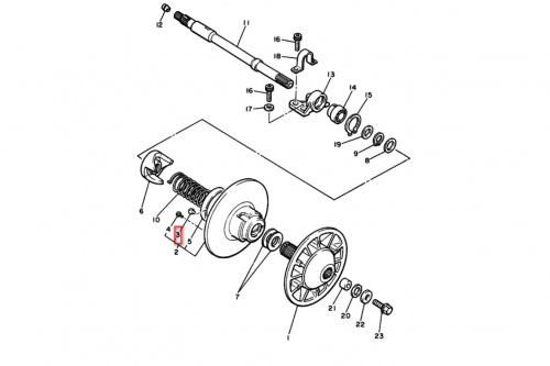 ������� ��������� Yamaha Viking 540 8X6176880000 ���� 2