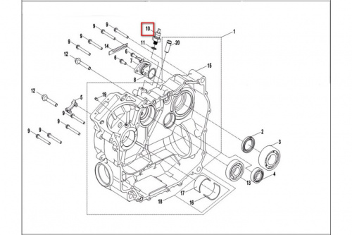 Датчик давления масла ТБ-01A0-012200 фото 2 Датчик давления масла ТБ-01A0-012200 фото 2