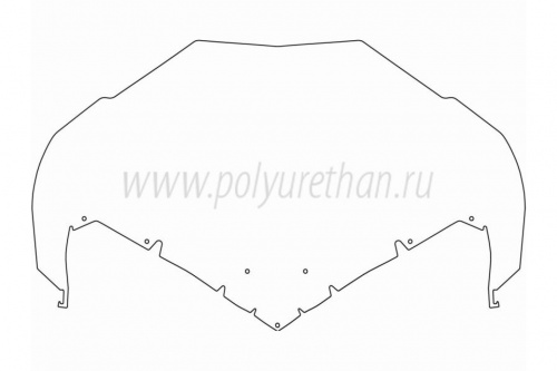 Стекло для снегохода Arctic M 800 HCR фото 3 Стекло для снегохода Arctic M 800 HCR фото 3