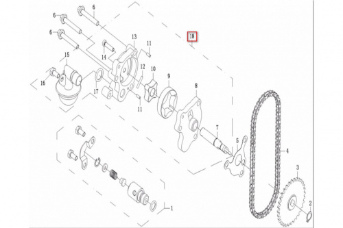 Насос масляный в сборе ТБ-0180-071000 фото 3 Насос масляный в сборе ТБ-0180-071000 фото 3