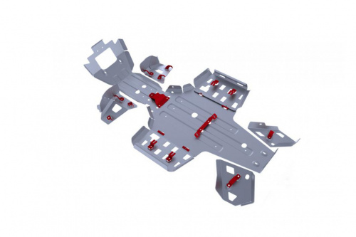 Защита днища для квадроцикла Yamaha Grizzly 550 фото 2 Защита днища для квадроцикла Yamaha Grizzly 550 фото 2