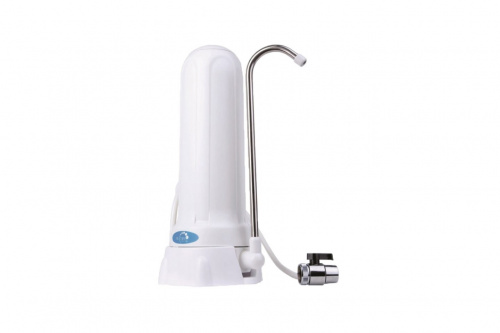 Настольный фильтр Гейзер 1У евро белый Настольный фильтр Гейзер 1У евро белый