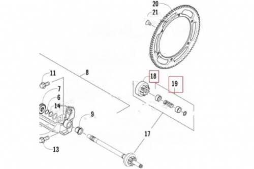 ������� �������� Arctic Cat Bearcat 570 XT, 2000 ���� 2