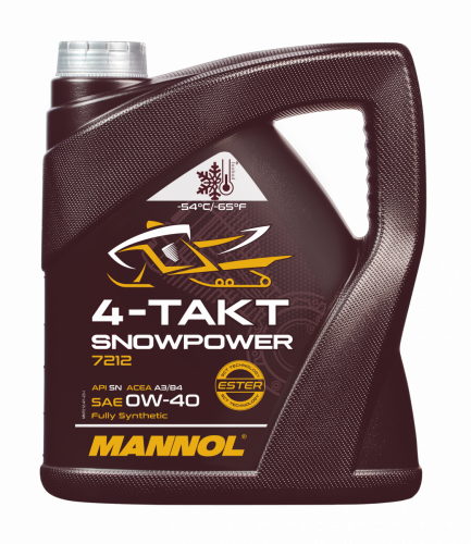 Mannol 0W-40 4� Snowpower ������������� 4�