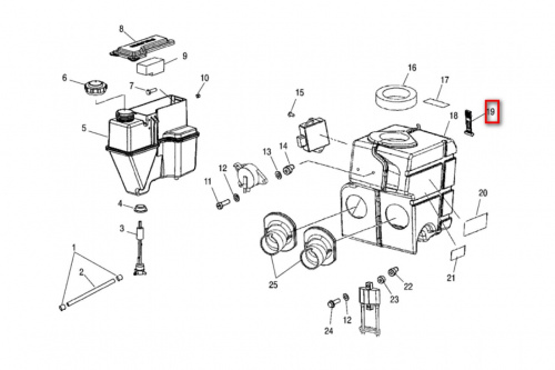 Фиксатор капота Polaris 50-00-028 50-00-028 фото 2 Фиксатор капота Polaris 50-00-028 50-00-028 фото 2