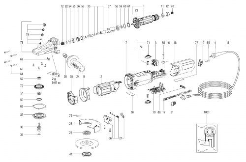 �������������� ������ ��� �������� (���) METABO WEVF 10-125 Quick