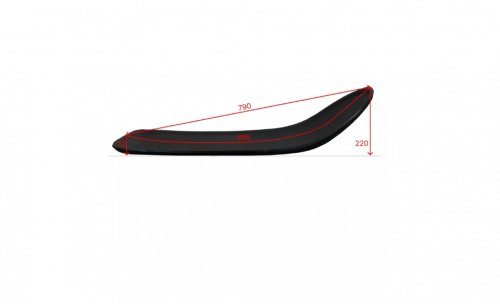 Накладка на лыжу №18 для миниснегоходов фото 2 Накладка на лыжу №18 для миниснегоходов фото 2