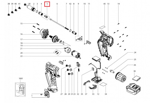 Комплект губок Metabo NP 18 LTX Комплект губок Metabo NP 18 LTX