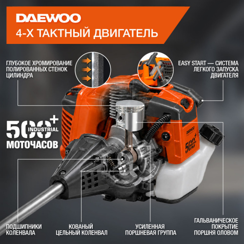 Коса бензиновая DAEWOO DABC 40ST фото 2 Коса бензиновая DAEWOO DABC 40ST фото 2