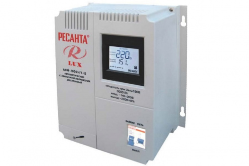 Стабилизатор напряжения РЕСАНТА АСН-2000/1-ЭМ Стабилизатор напряжения РЕСАНТА АСН-2000/1-ЭМ