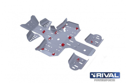 Защита днища для квадроцикла Kawasaki KVF650, KVF7 фото 3 Защита днища для квадроцикла Kawasaki KVF650, KVF7 фото 3