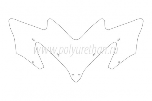 Стекло для снегохода Yamaha RX-1MTX 2009 фото 5 Стекло для снегохода Yamaha RX-1MTX 2009 фото 5