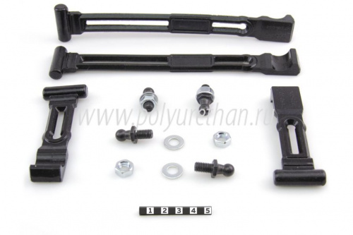 Комплект фиксаторов капота взамен штатных металлич 50-20-054 Комплект фиксаторов капота взамен штатных металлич 50-20-054