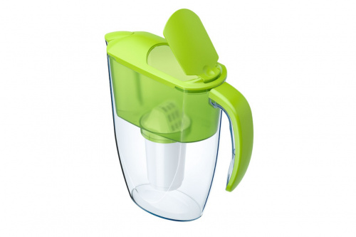 Водоочиститель кувшин Аквафор Смайл салатовый фото 2 Водоочиститель кувшин Аквафор Смайл салатовый фото 2