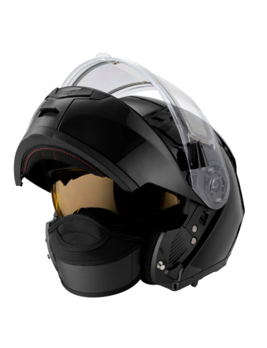 Шлем модуляр RSX Spark (HS159) Winter желтые очки черный M фото 4 Шлем модуляр RSX Spark (HS159) Winter желтые очки черный M фото 4