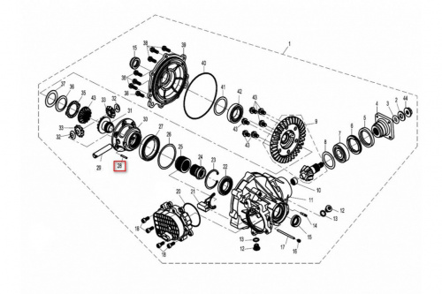 Штифт вала сателлитов переднего редуктора ТБ-0180-313007-0050 фото 2 Штифт вала сателлитов переднего редуктора ТБ-0180-313007-0050 фото 2